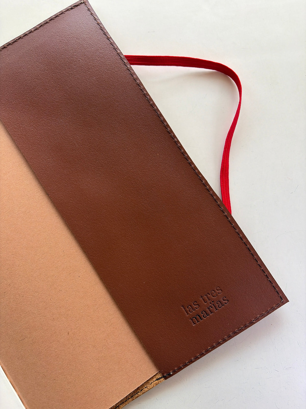 Libreta eterna cuero miel everest