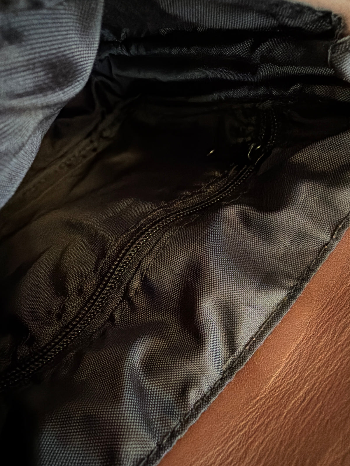 Bandolera Simone pocket miel & chocolate
