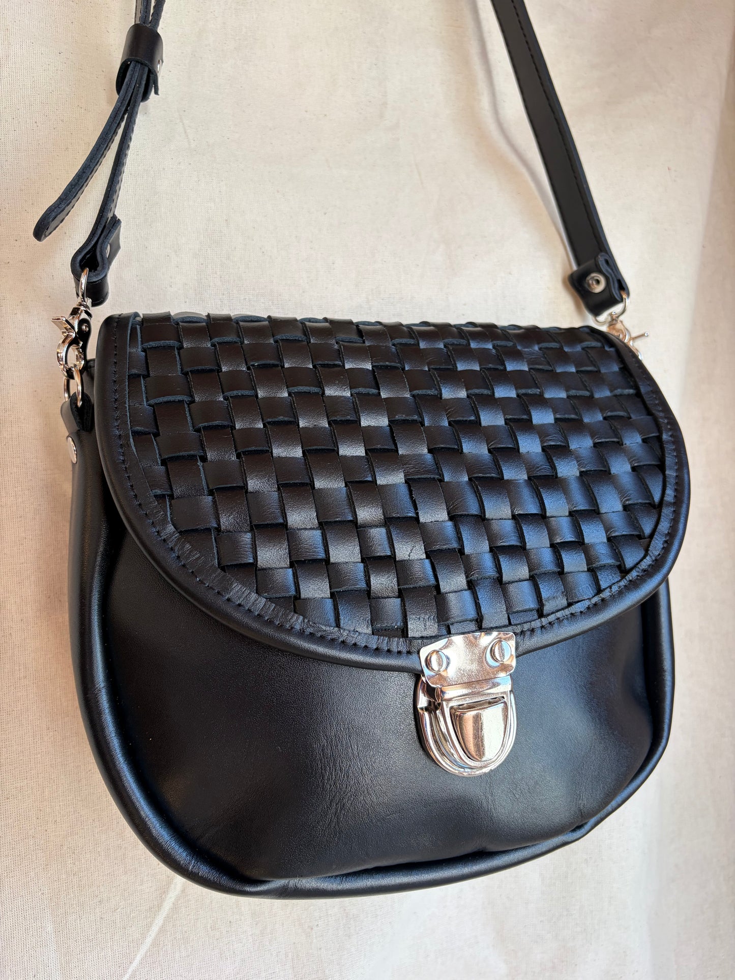 Cartera Simone tejida
