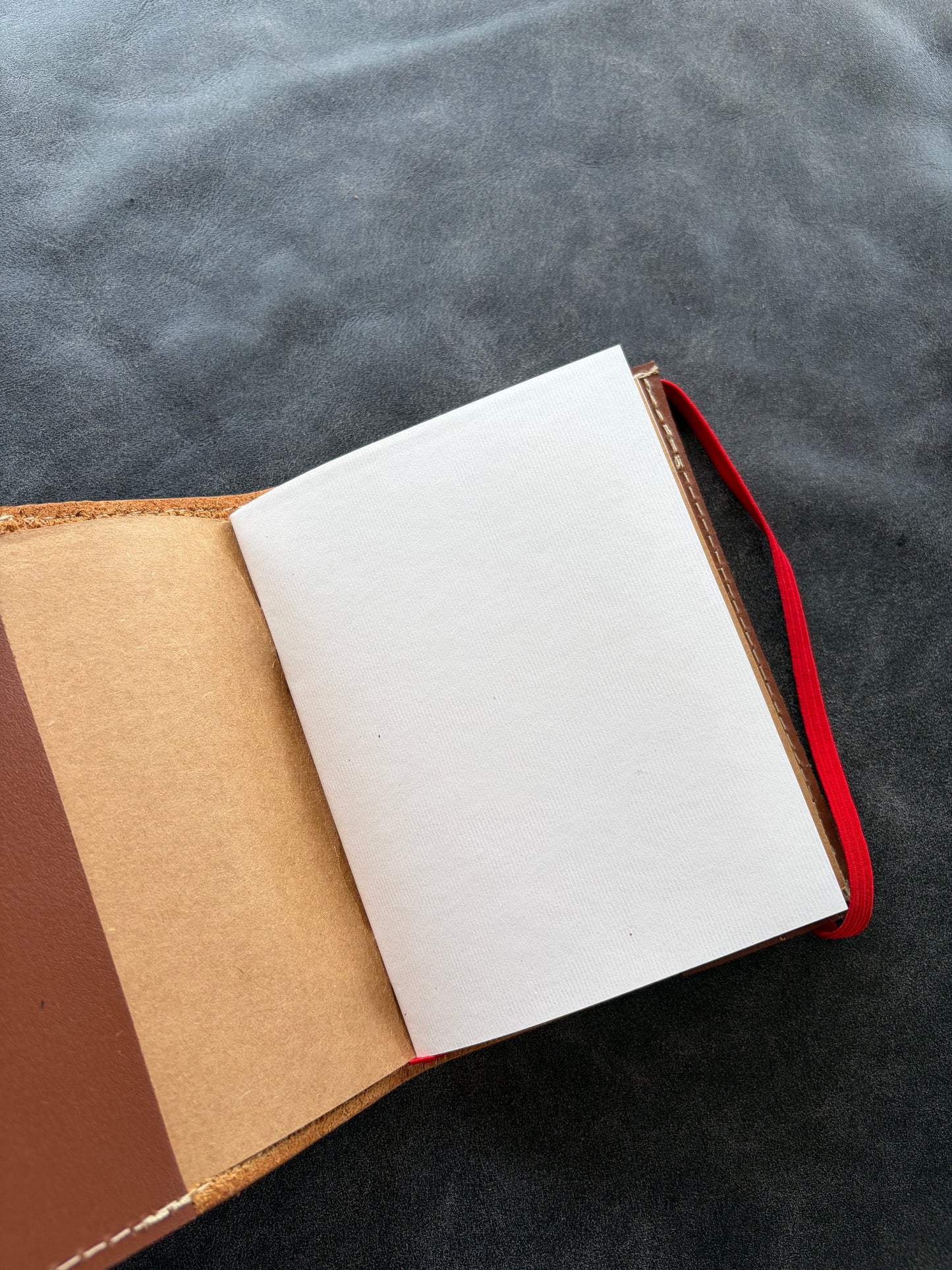 Libreta eterna cuero miel everest