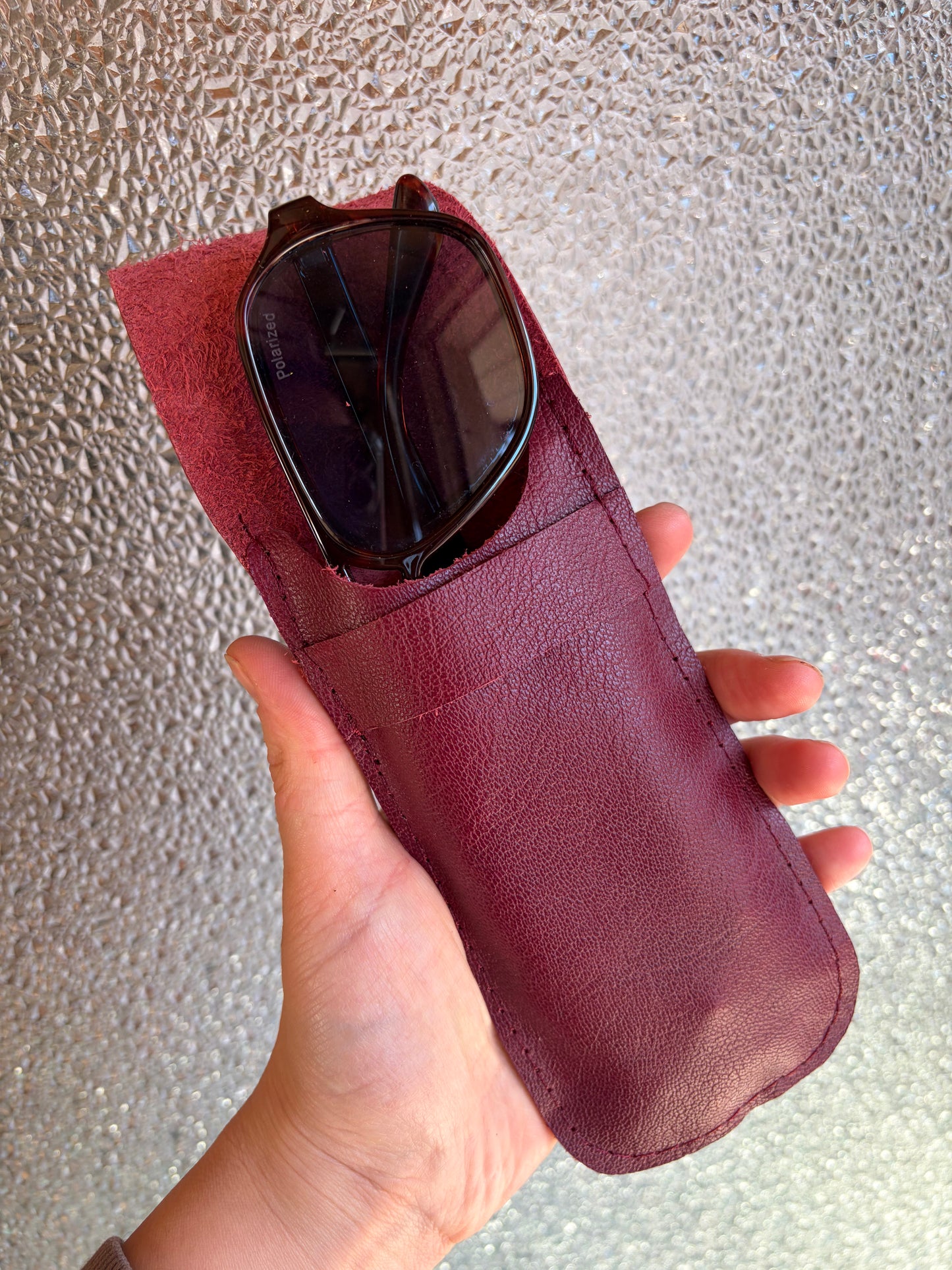 Funda de lentes Burdeo