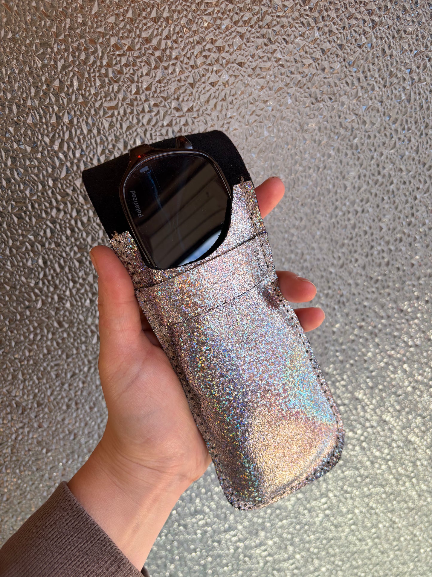 Funda de lentes Glitter