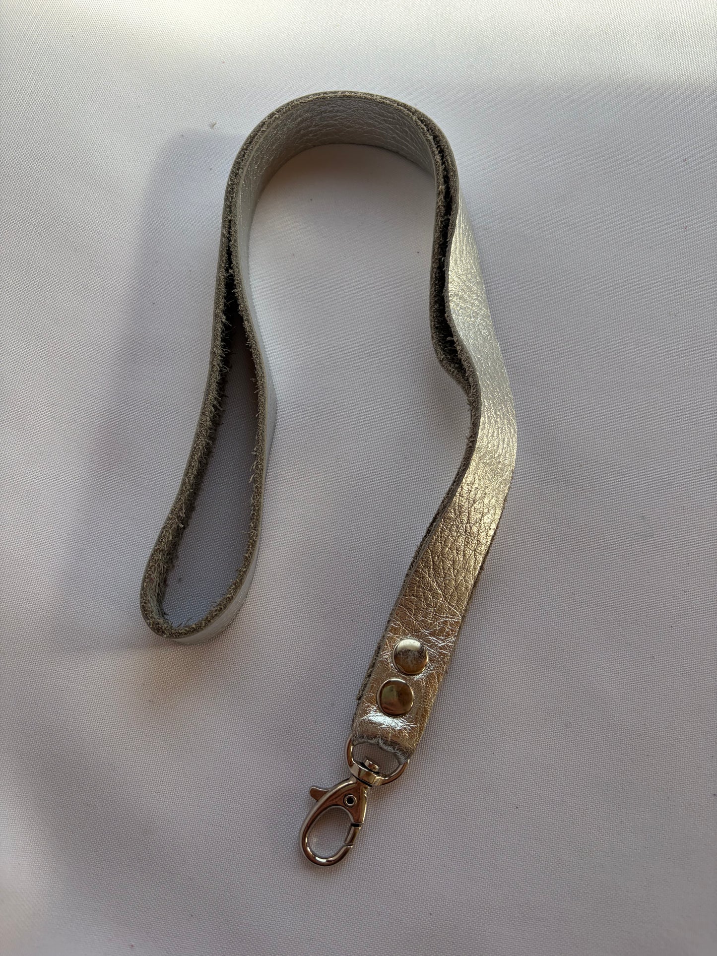 Lanyard Plateado