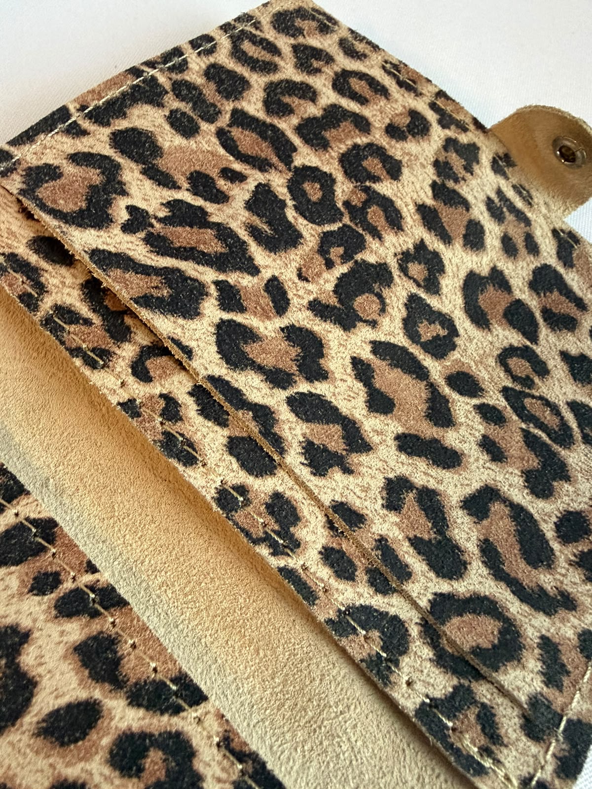 Portapasaporte cuero reno Animal print arena