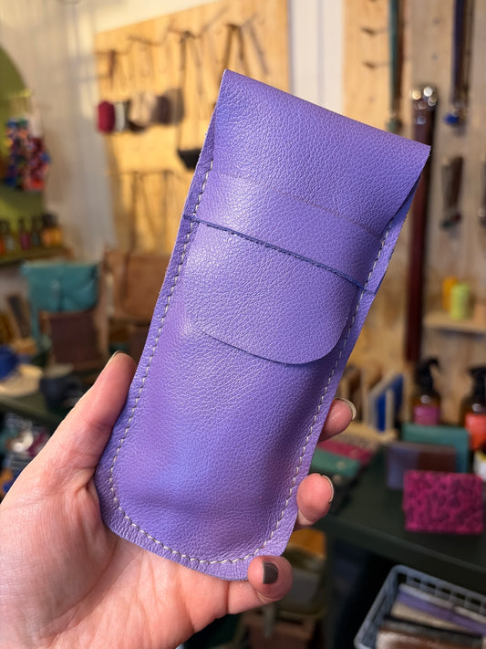 Funda de lentes lila