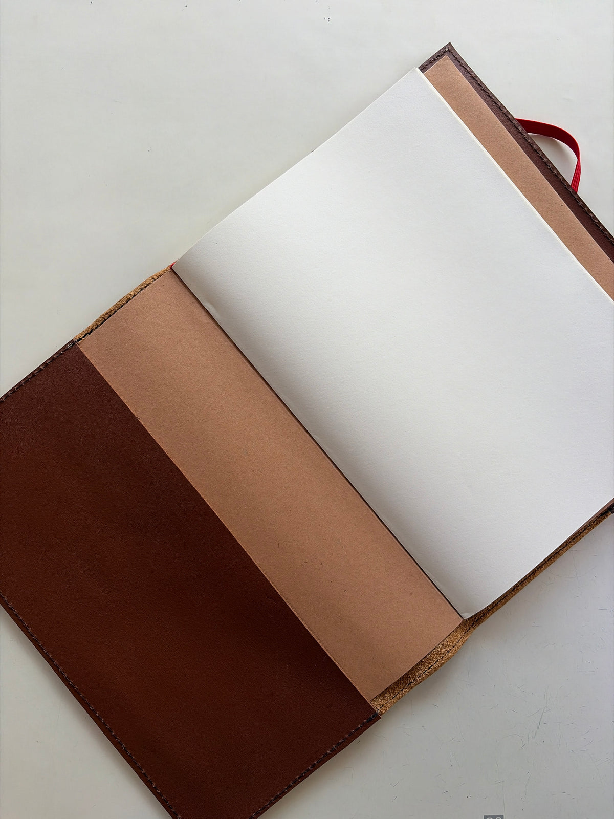 Libreta eterna cuero miel everest