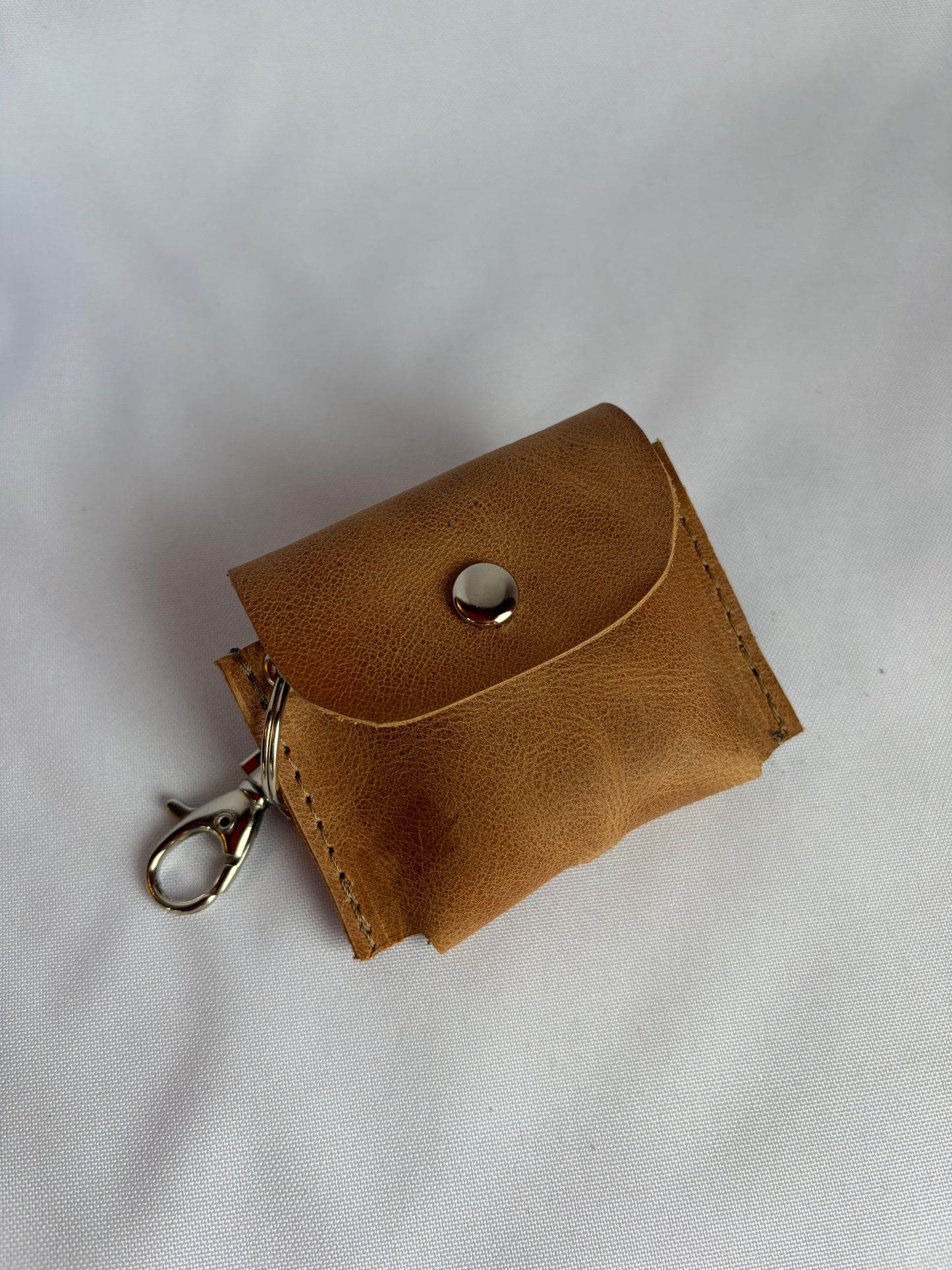 Funda AirPods cuero Everest miel