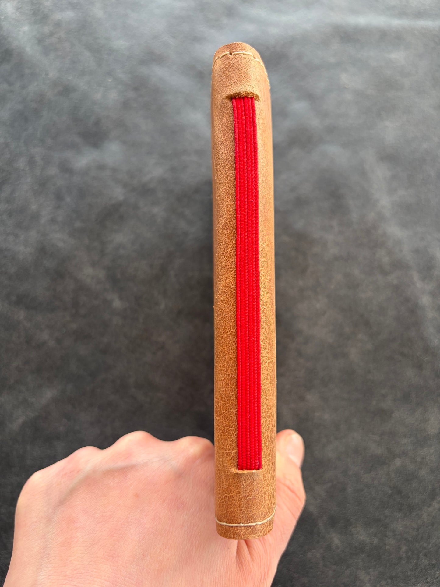Libreta eterna cuero miel everest