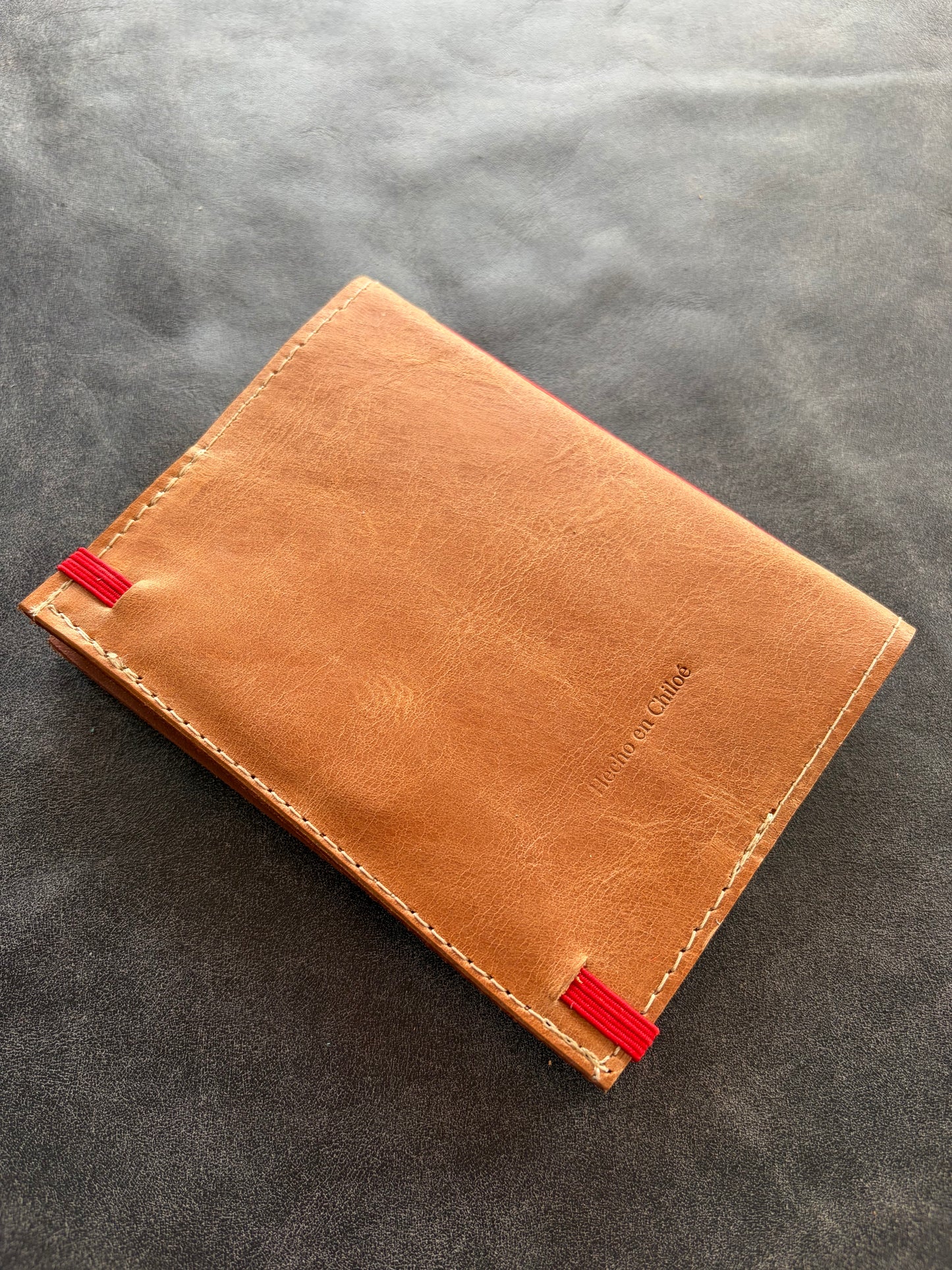 Libreta eterna cuero miel everest