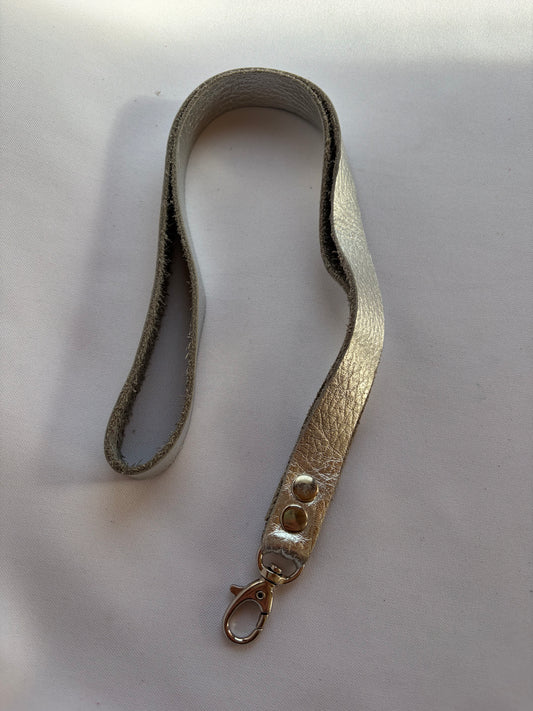 Lanyard Plateado