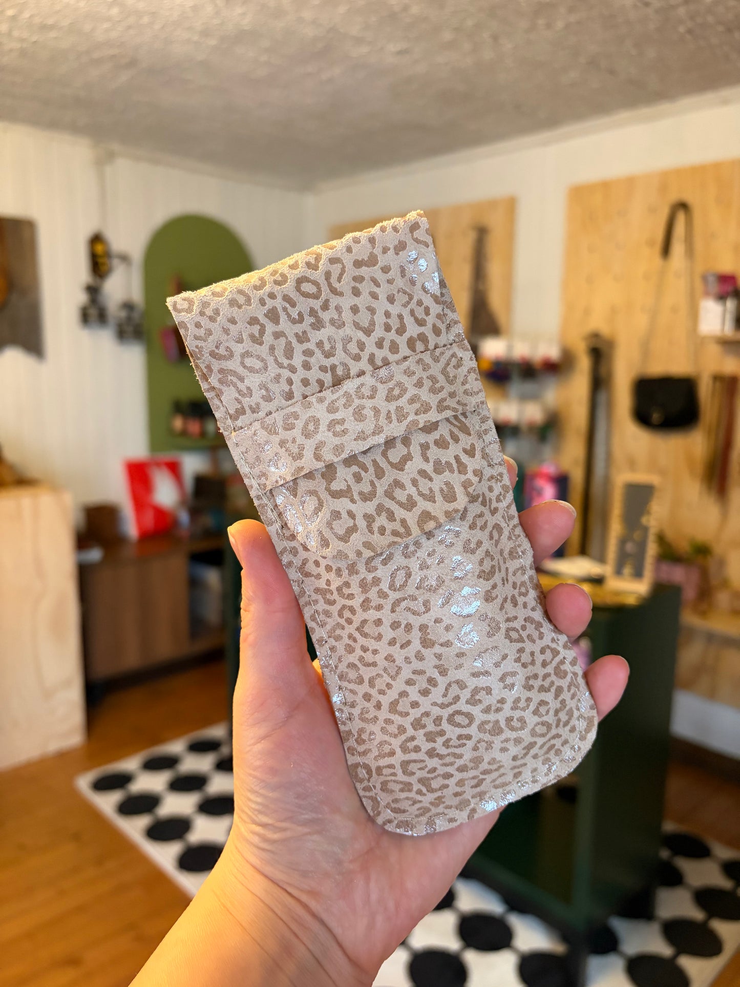 Funda de lentes chita arena