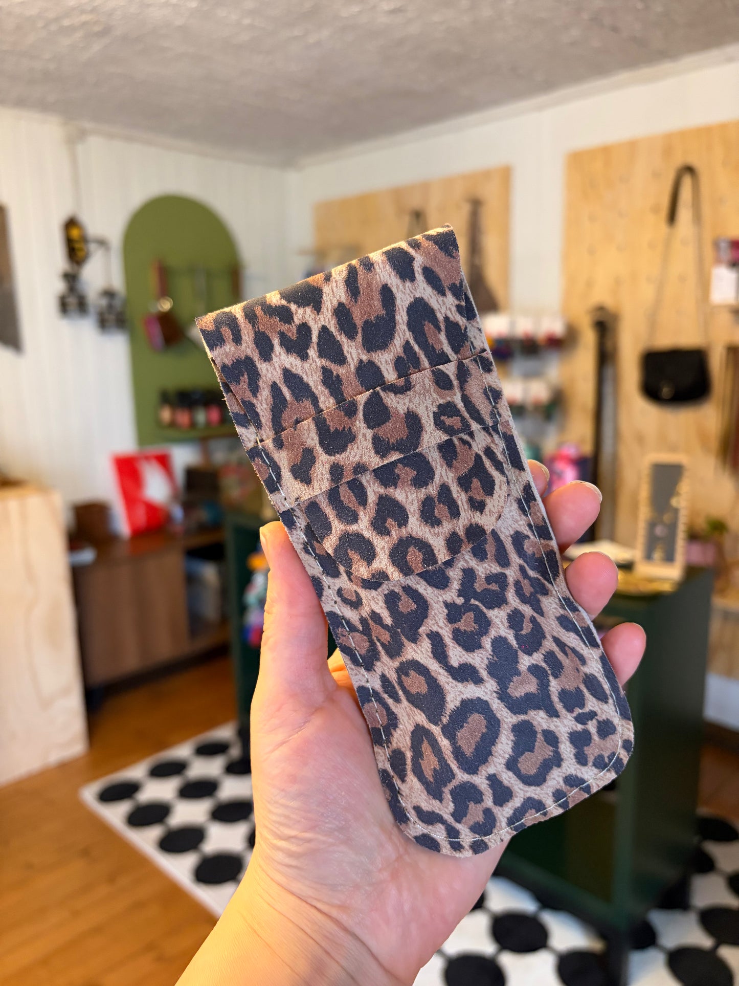 Funda de lentes animal print
