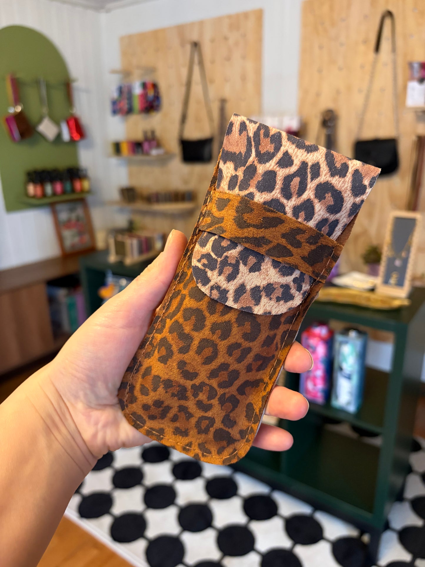 Funda de lentes duo animal print