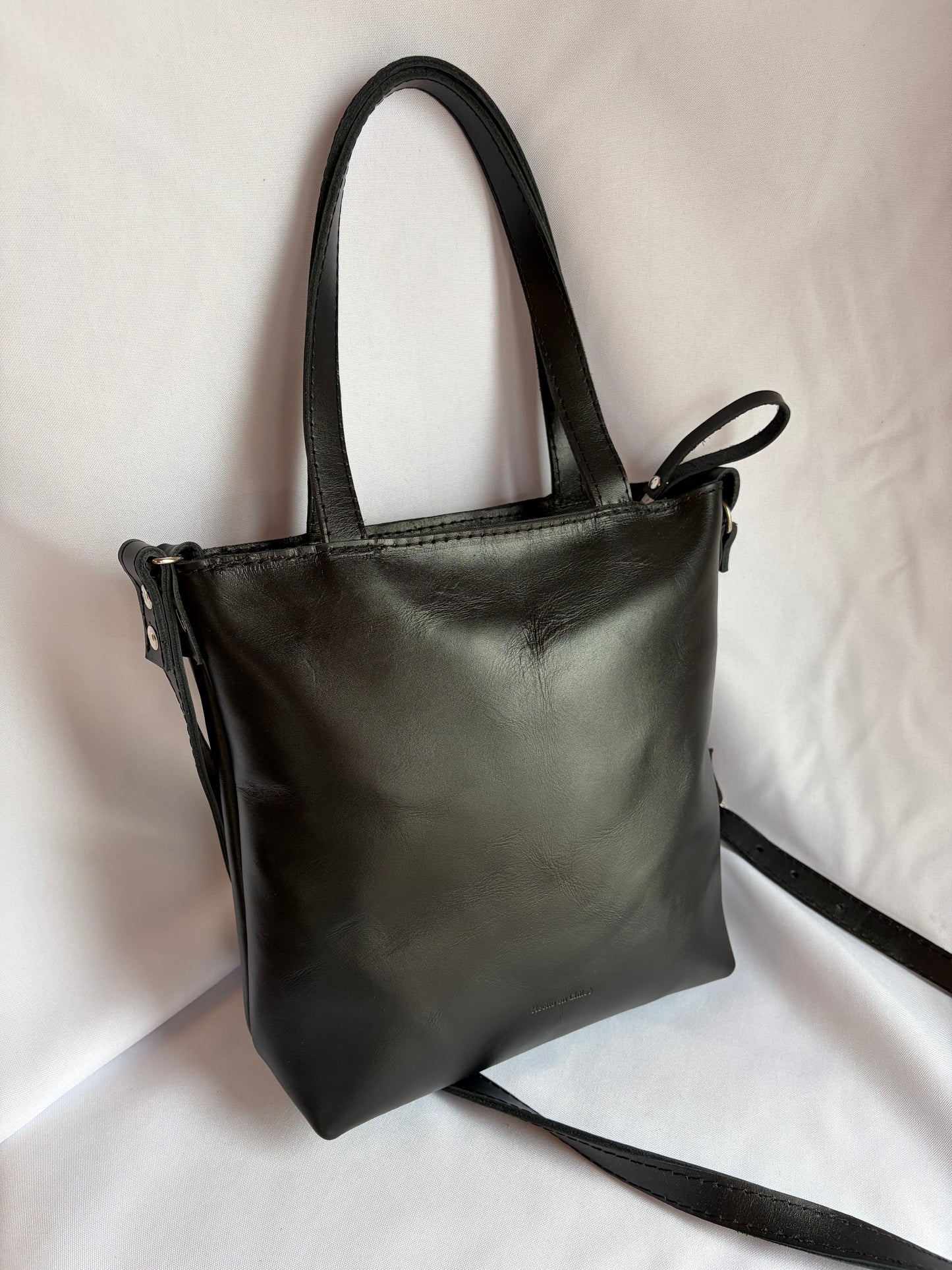 Cartera Tato cuero negro