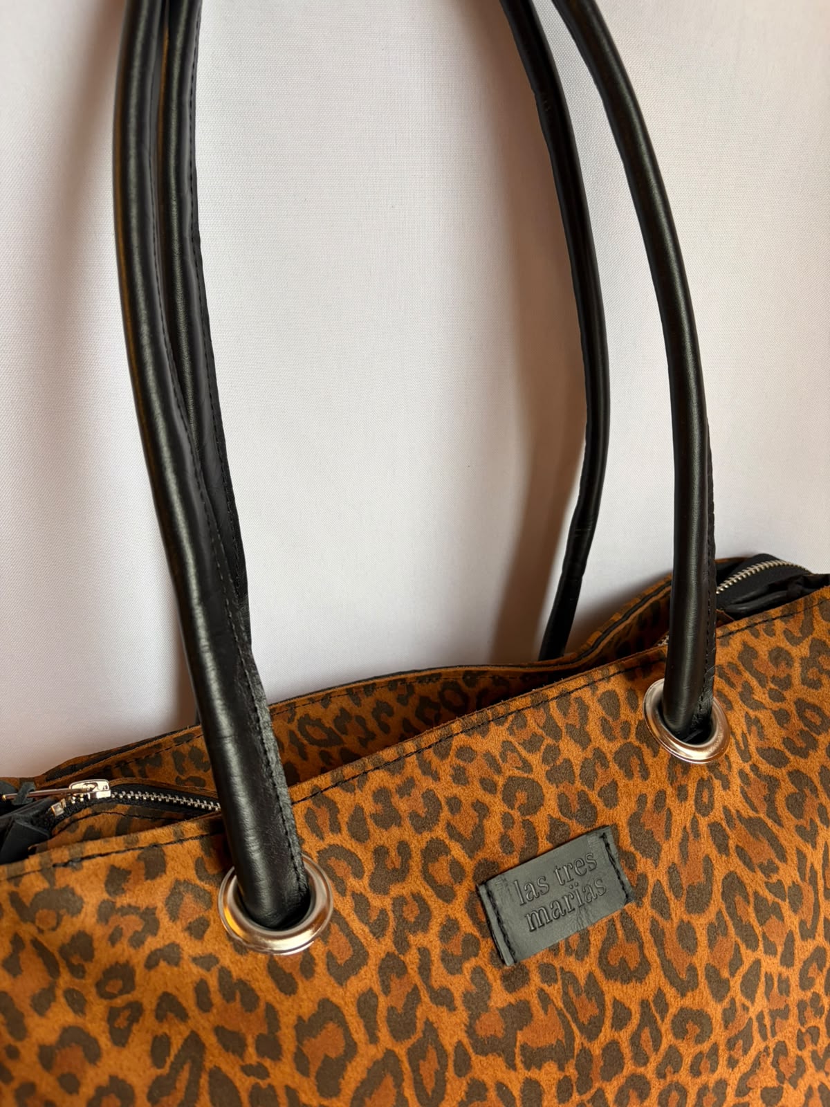 Bolso reno animal print Avellana